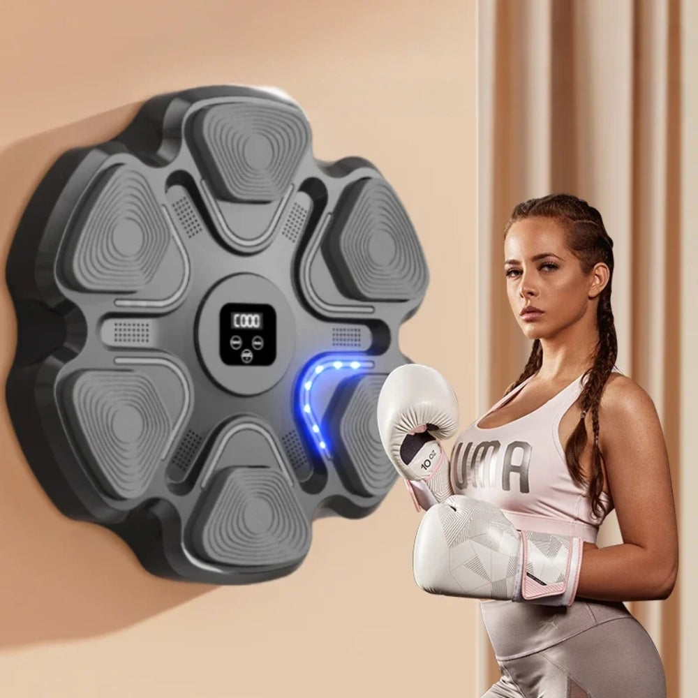Smart Music Boxing Machine π₯ | Home Boxing Wall Target with Bluetooth πΆ for skill & stress relief!