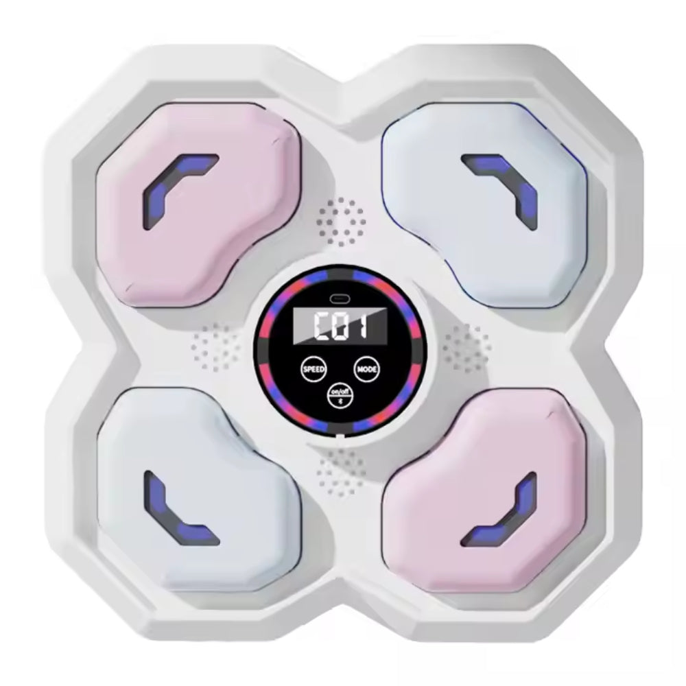 Smart Music Boxing Machine with Bluetooth, compact design for home training and stress relief πͺπΆ
