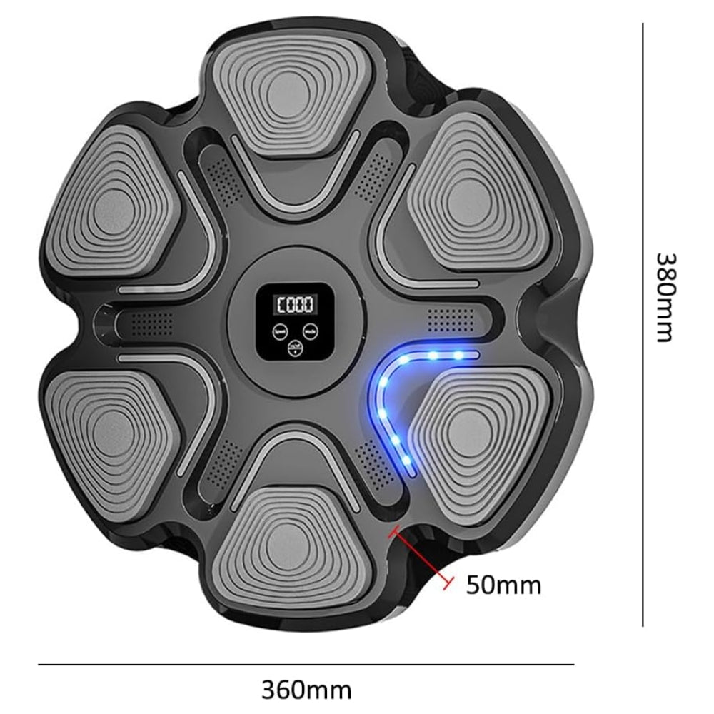 Smart Music Boxing Machine with LED display and Bluetooth, perfect for home training π₯π