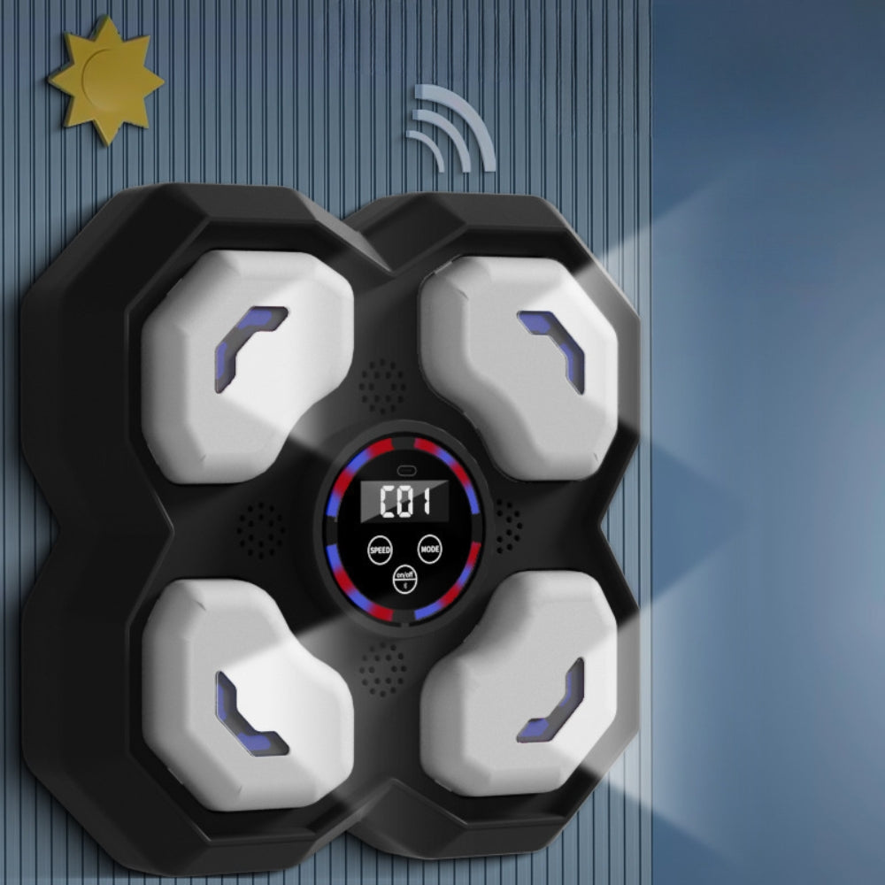 Smart Music Boxing Machine πΆ with Bluetooth, ideal for stress relief and boxing practice at home π₯.