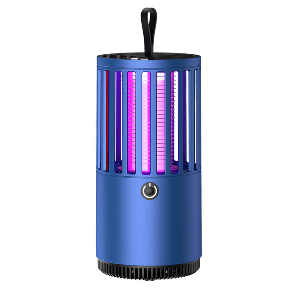 GOMINIMO Mosquito Killer Lamp Navy Blue provides quiet, effective indoor and outdoor mosquito control in stylish navy blue.