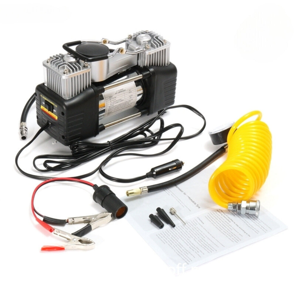 12V 150PSI Car Air Compressor Portable Tyre Deflator Inflator Pump 4WD Car Truck